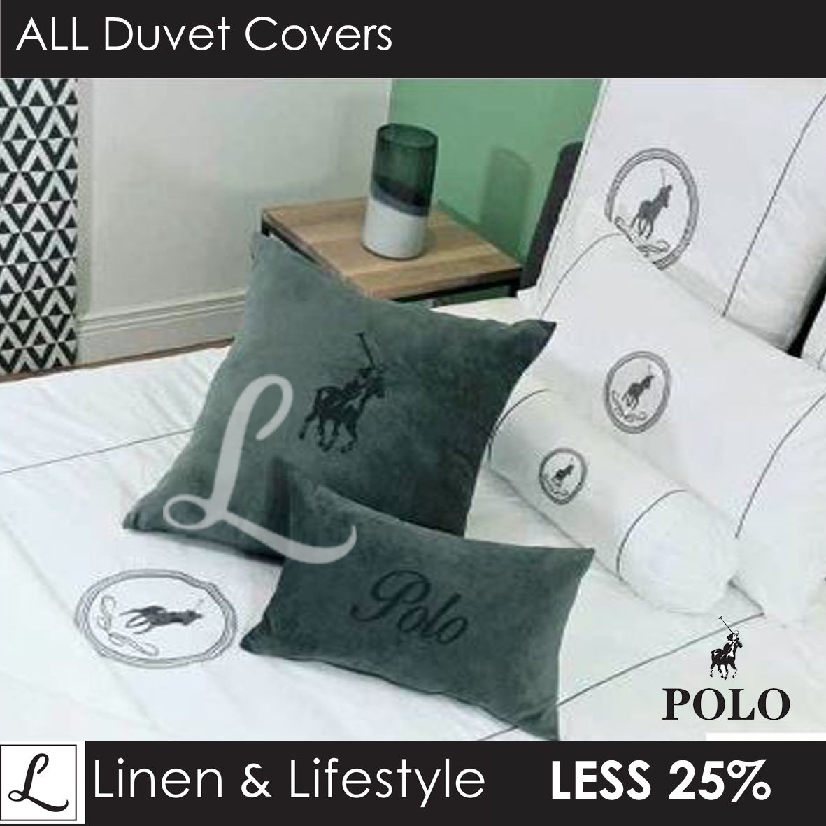 25% Duvet covers